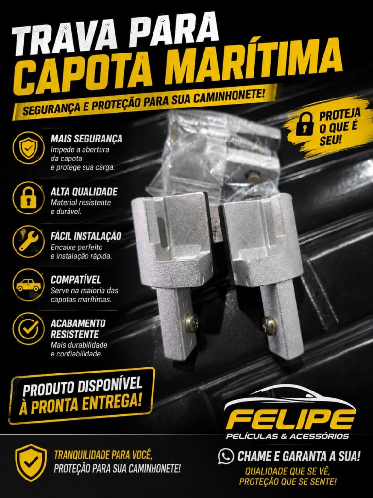 Trava para capota marítima